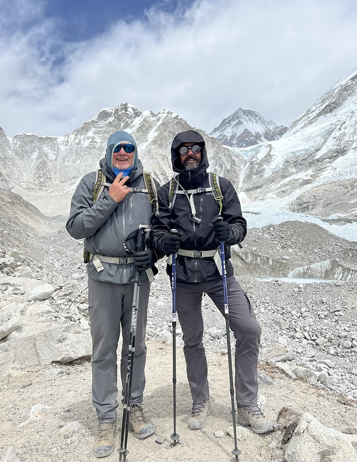 My Son and me EBC trek, Mount Everest