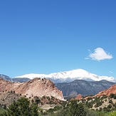 Pike's Peak from Garden of the Gods, Pikes Peak