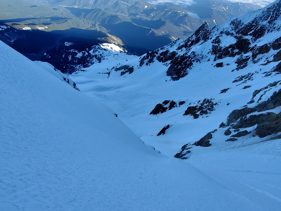 Reid Headwall Right Variation, Mount Hood