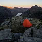 Tryfan from Y Garn 