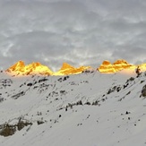 Burning sunrise, Dents du Midi