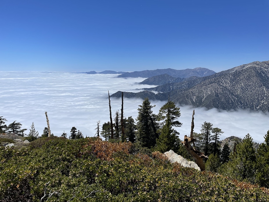 Cloudy day, Ontario Peak