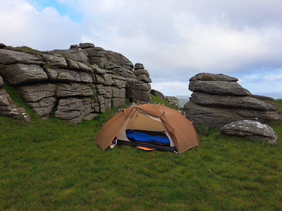 Wild camp, Great Mis Tor