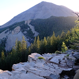 Sunrise up the West Peak trail, West Spanish Peak