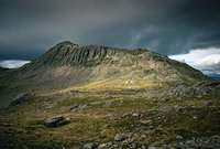 Bowfell in Summer Storm photo