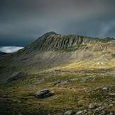 Bowfell in Summer Storm