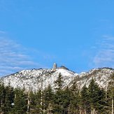 View of Whiteface summit from ski line, Whiteface Mountain