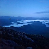 View of Lake Placid from summit of Whiteface, Whiteface Mountain