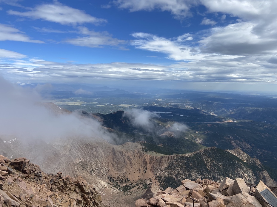 Pikes Peak at 10am 