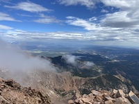 Pikes Peak at 10am  photo