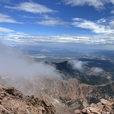 Pikes Peak at 10am 