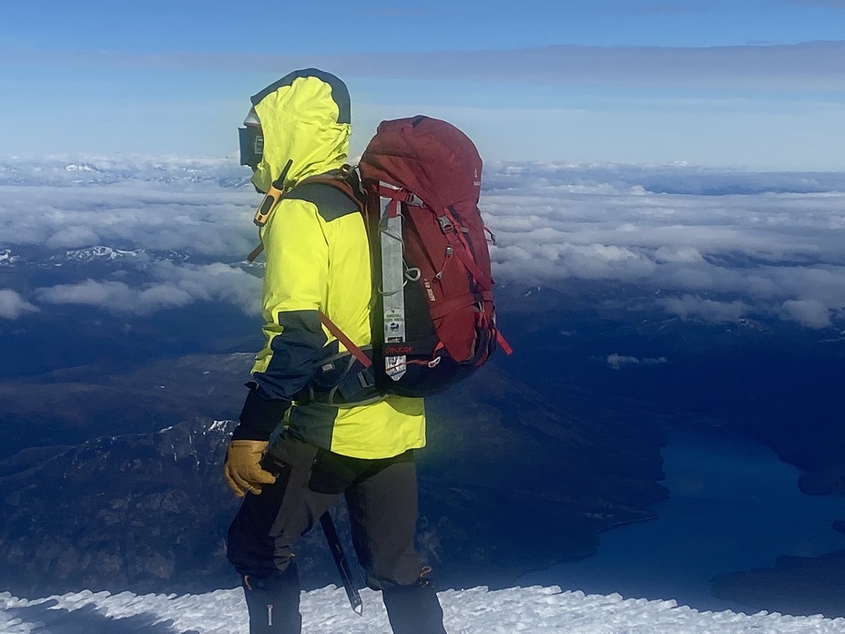 Cumbre Volcán Lanín, Volcan Lanin