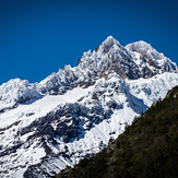 Vista a la canaleta, Sierra Velluda