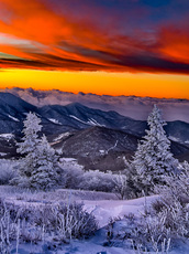 Subzero Sunrise, Roan High Knob photo