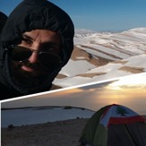 Solo Camping on Qurnat as Sawda 3088m, Qurnat as Sawda'