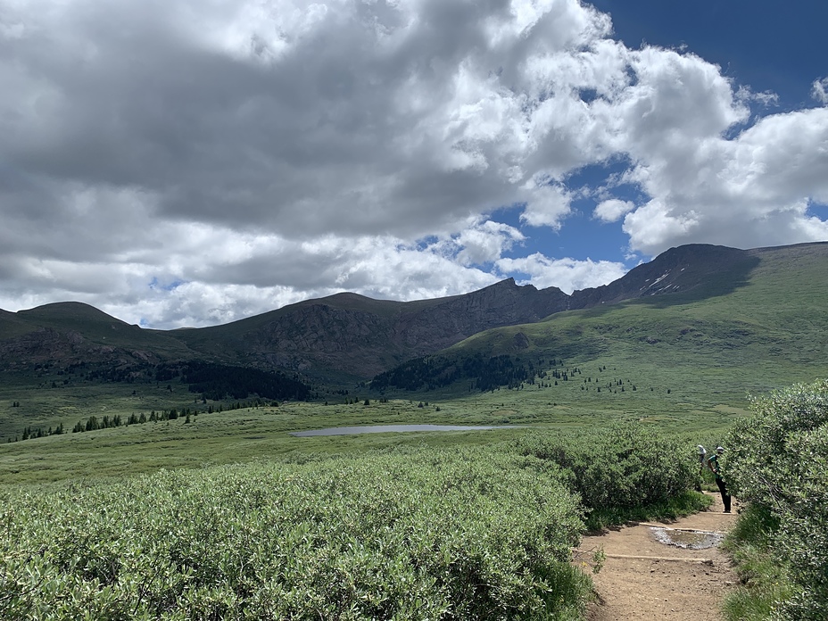 Start of trail, Mount Bierstadt