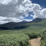 Start of trail, Mount Bierstadt