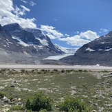 From RV parking lot, Mount Athabasca