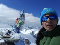 Ciprian Teodorescu ,the first romanian climber that climbed Malchin peak, 4040 meters., Khüiten Peak or Friendship Peak (友谊峰) photo