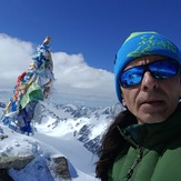 Ciprian Teodorescu ,the first romanian climber that climbed Malchin peak, 4040 meters., Khüiten Peak or Friendship Peak (友谊峰)