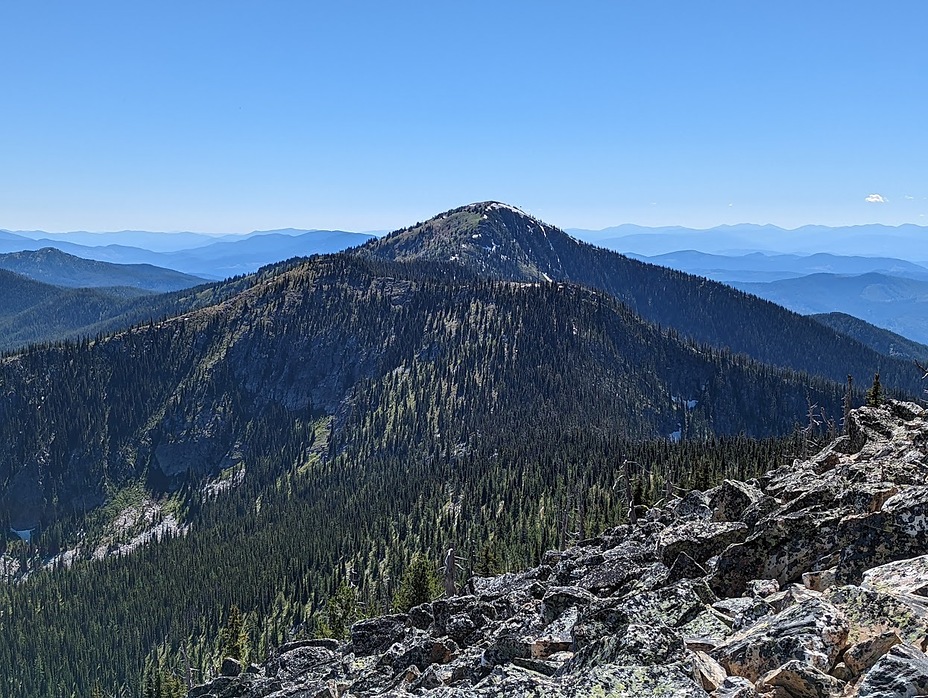 Abercrombie from Hooknose, Abercrombie Peak