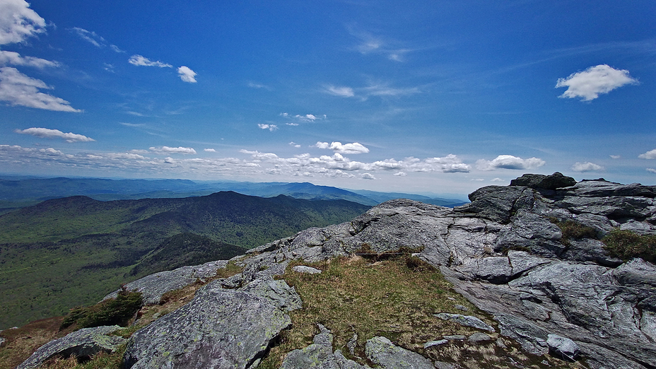 top of camel's hump, Mount Mansfield