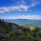 top of camel's hump, Mount Mansfield