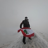 Edgar Awad on Mt Ararat Summit, Mount Ararat or Agri