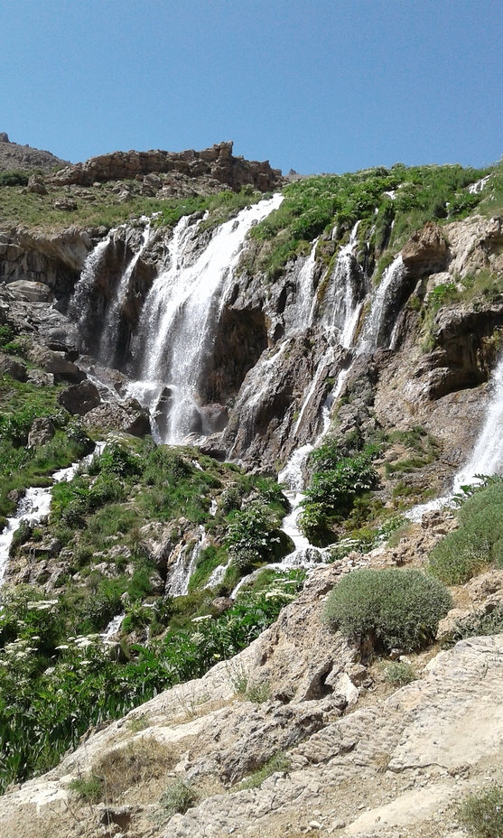 Sefid ab waterfal, Damavand (دماوند)