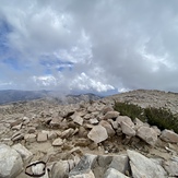 In the clouds, San Gorgonio