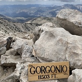 The peak, San Gorgonio