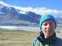 AT THE BASE CAMP OF TAVAN BOGD NATIONAL PARK,ALTAI MONGOL,JULY 2022, Malchin Peak photo