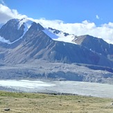 AT THE BASE CAMP OF TAVAN BOGD NATIONAL PARK,ALTAI MONGOL,JULY 2022, Malchin Peak