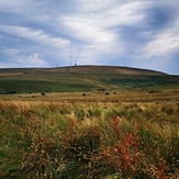 Winter Hill as seen from Hoar Stones Delf, Winter Hill (North West England)