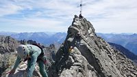 summit ridge, Dreiländerspitze photo