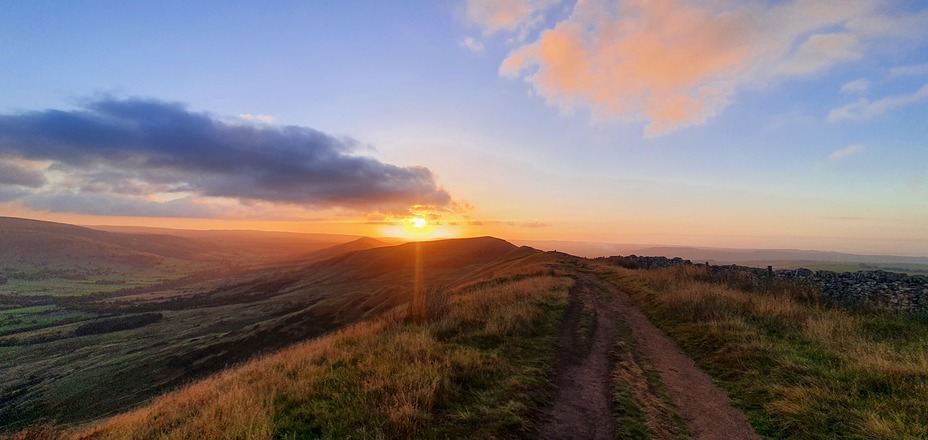 Mam Tor from Lords Seat 