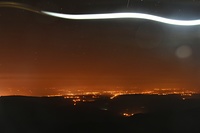 Noćni pogled sa vrha Željina photo