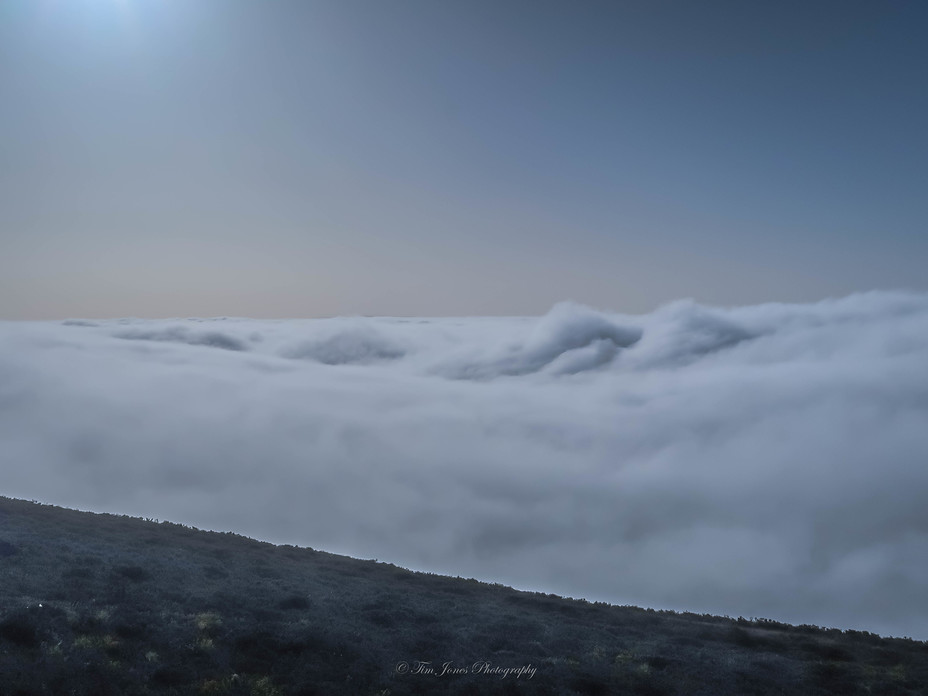 Moel Famau Temperature Inversion