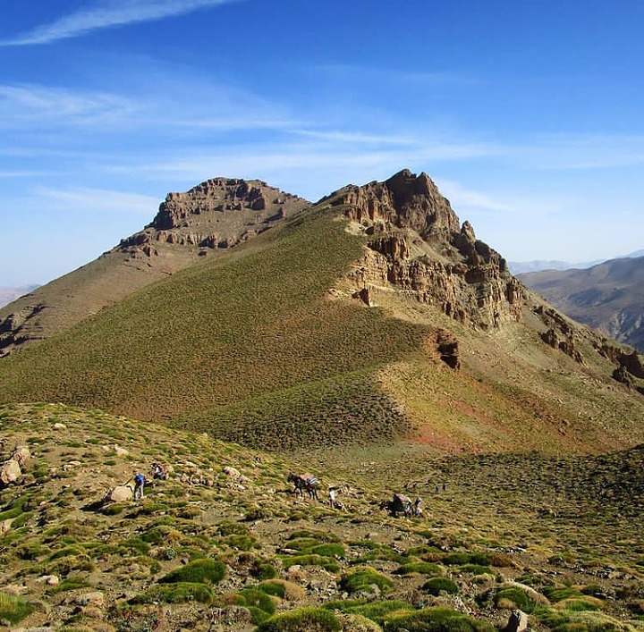 Aghouri 3400 m, M'Goun