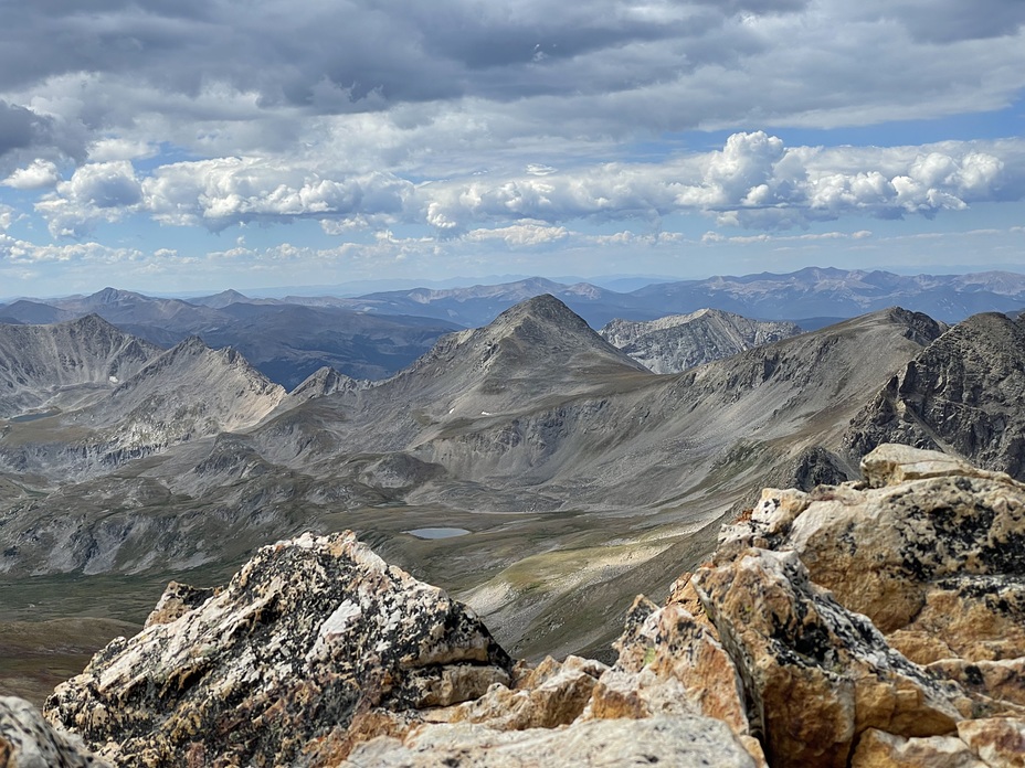 Huron Peak from Mt. Belford