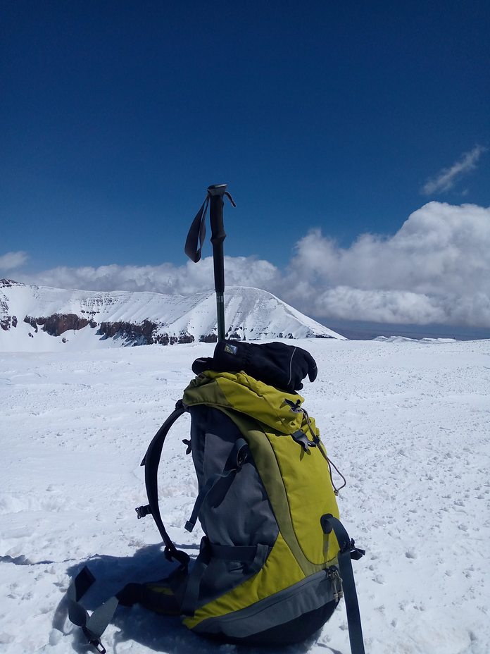 La crête du M'goun 4000 m