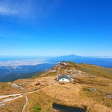 月山と鳥海山, Mount Gassan