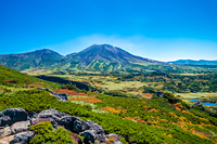 Mt. Asahi, early autumn. photo