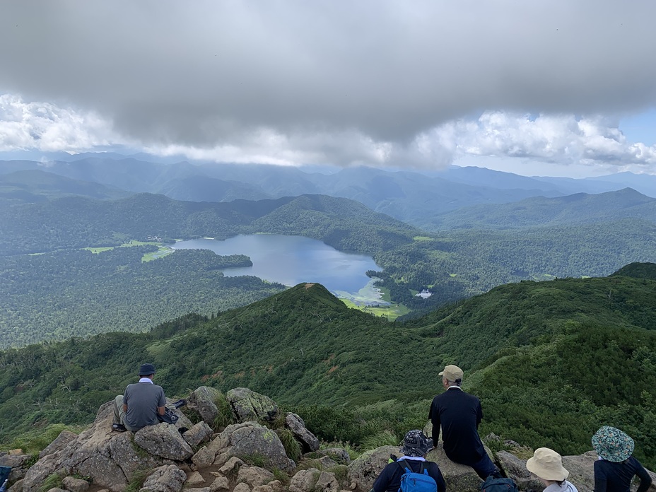 Top of Hiuchi Mountain