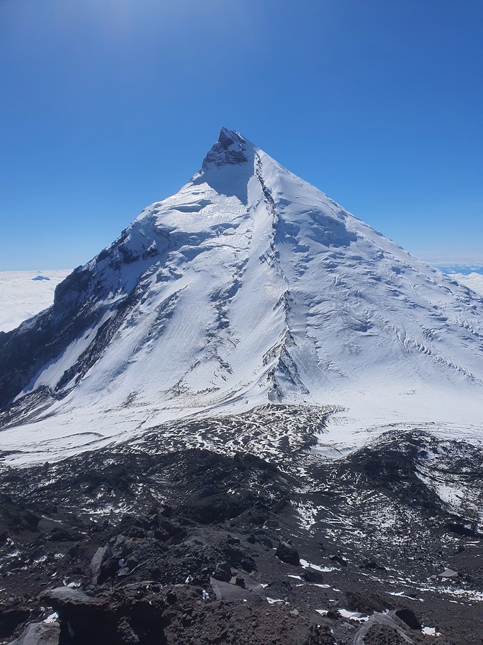 North Face of Kamen Volcano, Kamen (Kamchatka)