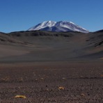 Volcán Incahuasi desde ruta 60, Cerros de Incahuasi