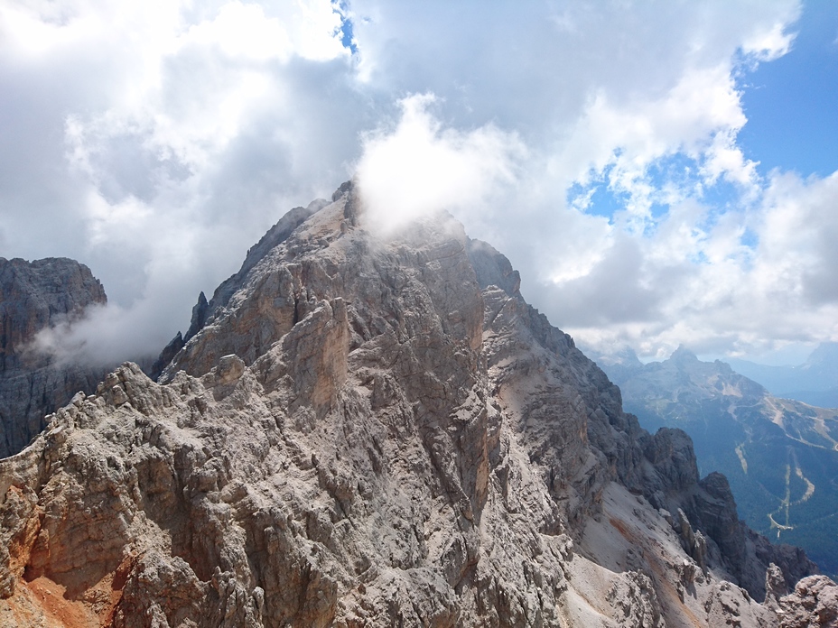 Cima di Mezzo, Dolomites, Monte Cristallo