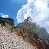 Majestic clouds over Monte Cristallo