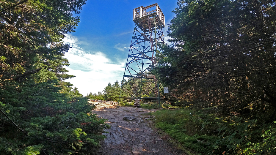 Old Speck fire tower, Old Speck Mountain