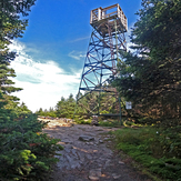 Old Speck fire tower, Old Speck Mountain